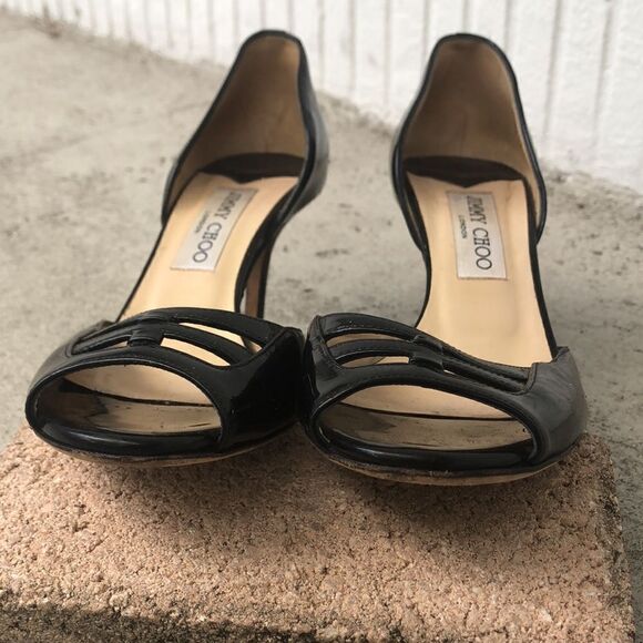 Jimmy’s Choo 94 Aura peep toe - Picture 5 of 9